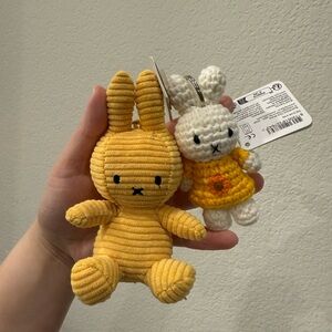 Set of Two Miffy Keychains